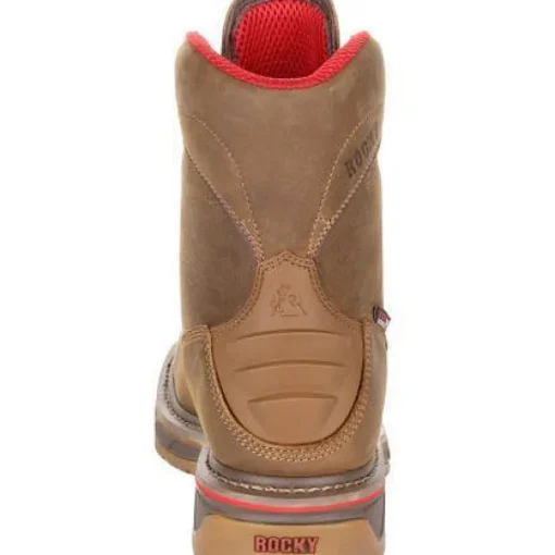 Rocky Men's Iron Skull Waterproof Western Boot - Brown - RKW0286