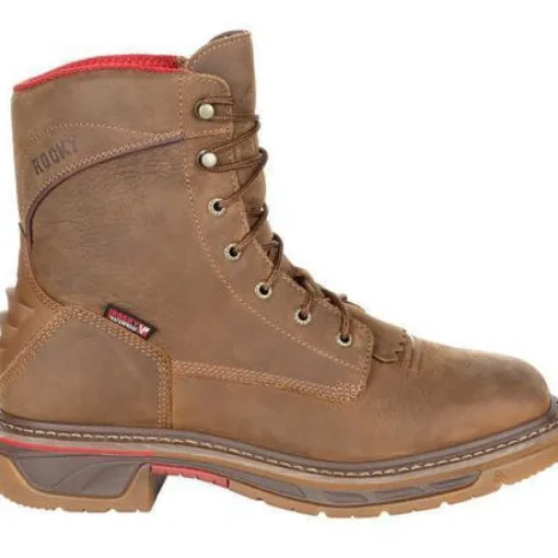 Rocky Men's Iron Skull Waterproof Western Boot - Brown - RKW0286