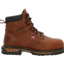 Rocky Men's IronClad 6" Steel Toe WP MG USA Made Work Boot - RKK0362