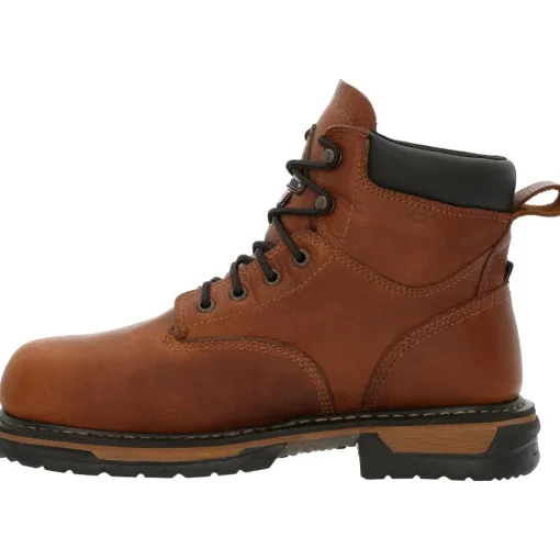 Rocky Men's IronClad 6" Steel Toe WP MG USA Made Work Boot - RKK0362