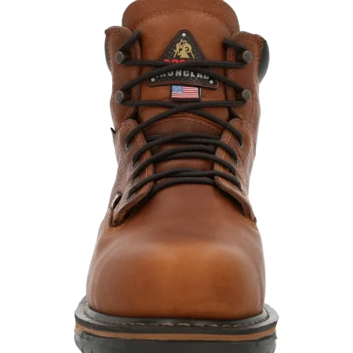 Rocky Men's IronClad 6" Steel Toe WP MG USA Made Work Boot - RKK0362