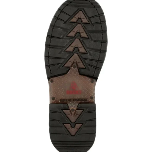 Rocky Men's IronClad 6" Steel Toe WP MG USA Made Work Boot - RKK0362