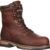 Rocky Men's Ironclad 8" Waterproof Work Boot - Brown - FQ0005693
