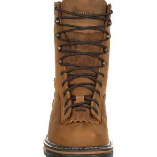 Rocky Men's Ironclad 8" Waterproof Work Boot - Brown - FQ0005698