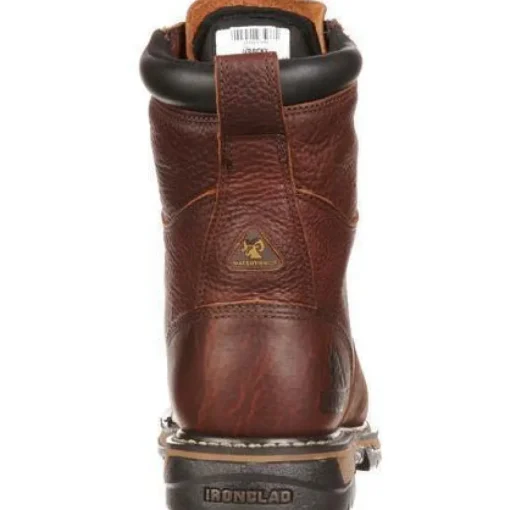 Rocky Men's Ironclad 8" Waterproof Work Boot - Brown - FQ0005693