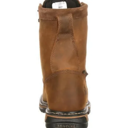 Rocky Men's Ironclad 8" Waterproof Work Boot - Brown - FQ0005698