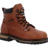 Rocky Men's IronClad 6" WP USA Made Work Boot - Brown - RKK0361