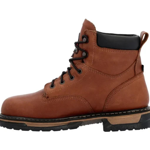 Rocky Men's IronClad 6" WP USA Made Work Boot - Brown - RKK0361