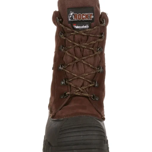 Rocky Men's Jasper Trac 10" WP 200G Ins Outdoor Boot- Brown- FQ0004799