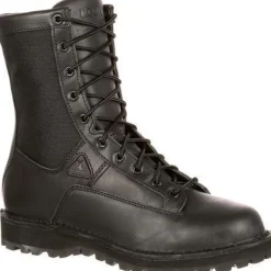 Rocky Men's Lace To Toe 8" Waterproof Duty Boot - Black - FQ0002080