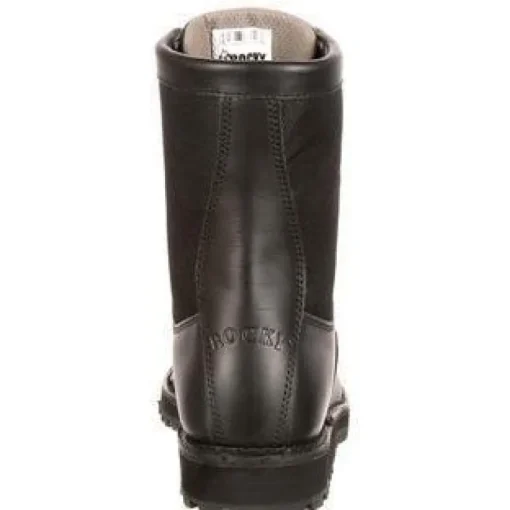 Rocky Men's Lace To Toe 8" Waterproof Duty Boot - Black - FQ0002080