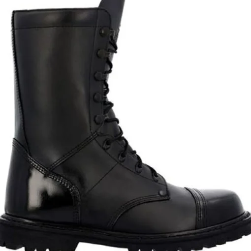 Rocky Men's Lace Up 10" Slip Resistant Jump Duty Boot -Black- RKC147