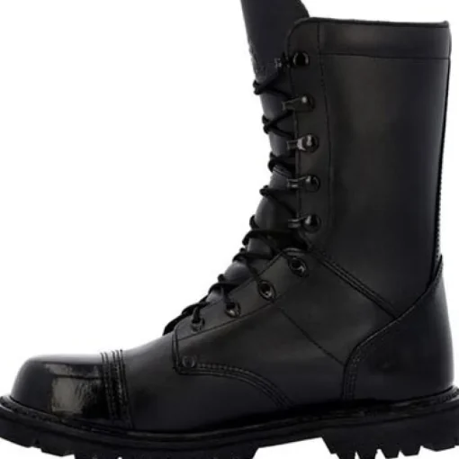 Rocky Men's Lace Up 10" Slip Resistant Jump Duty Boot -Black- RKC147