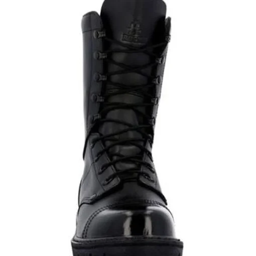 Rocky Men's Lace Up 10" Slip Resistant Jump Duty Boot -Black- RKC147