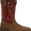 Rocky Men's Legacy 32 10" Steel Toe WP Western Work Boot- Tan- RKW0341