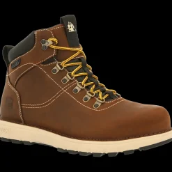 Rocky Men's Legacy 32 Composite Toe WP Work Boot - Brown - RKK0331