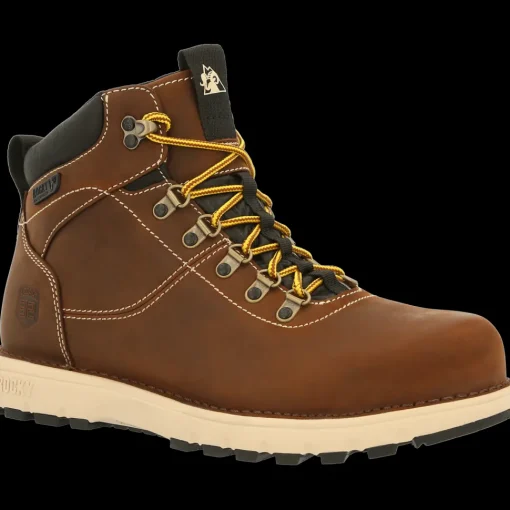 Rocky Men's Legacy 32 Composite Toe WP Work Boot - Brown - RKK0331