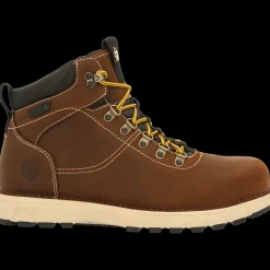 Rocky Men's Legacy 32 Composite Toe WP Work Boot - Brown - RKK0331