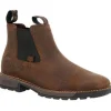 Rocky Men's Legacy 32 Twin WP Gore Western Work Boot -Brown- RKW0381