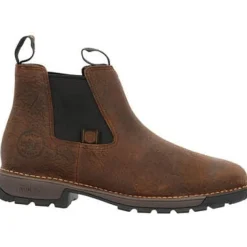 Rocky Men's Legacy 32 Twin WP Gore Western Work Boot -Brown- RKW0381