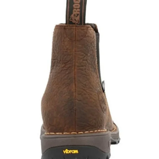 Rocky Men's Legacy 32 Twin WP Gore Western Work Boot -Brown- RKW0381
