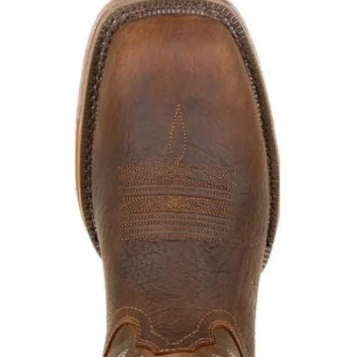 Rocky Men's Long Range 11" Comp Toe WP Western Boot -Brown- RKW0303