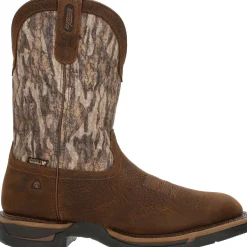 Rocky Men's Long Range 11" Square Toe WP Western Work Boot - RKW0358