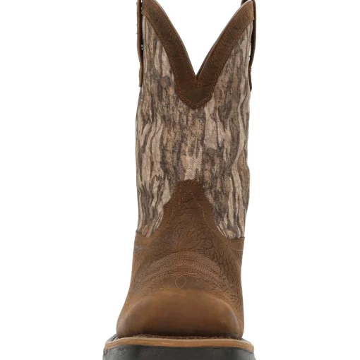 Rocky Men's Long Range 11" Square Toe WP Western Work Boot - RKW0358