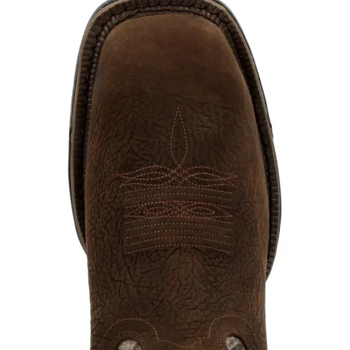 Rocky Men's Long Range 11" Square Toe WP Western Work Boot - RKW0358