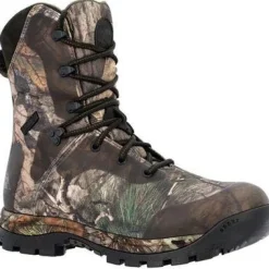 Rocky Men's Lynx 8" WP 1000G Outdoor Hunt Boot Mossy Oak RKS0627