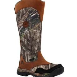 Rocky Men's Lynx Snake 16" WP Zipper Pull On Hunt Boot Mossy Oak - RKS0617