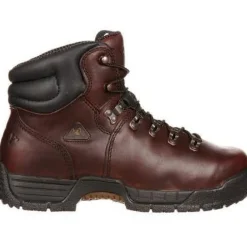 Rocky Men's Mobilite 6" Steel Toe WP Work Boot - Brown - FQ0006114