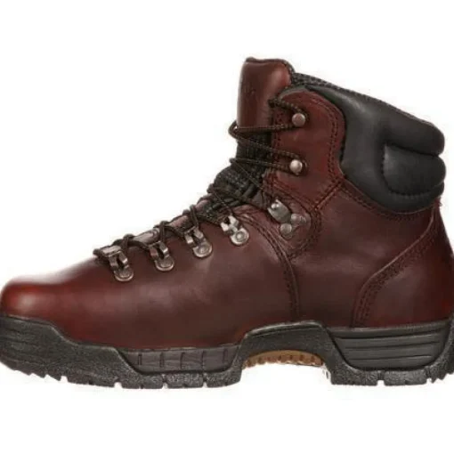 Rocky Men's Mobilite 6" Steel Toe WP Work Boot - Brown - FQ0006114