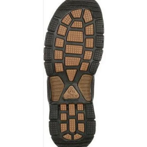 Rocky Men's Mobilite 8" Steel Toe WP Oil Resist Work Boot -Brown- FQ0006115