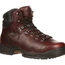 Rocky Men's Mobilite 6" Waterproof Work Boot - Brown - FQ0007114