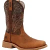 Rocky Men's Monocrepe 12" Square Toe WP Western Boot -Brown- RKW0438