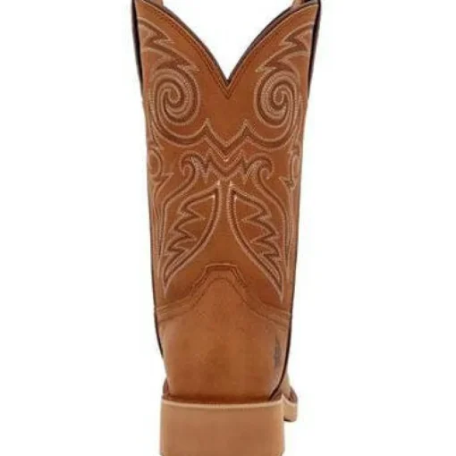 Rocky Men's Monocrepe 12" Square Toe Western Boot -Cognac- RKW0433