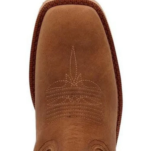 Rocky Men's Monocrepe 12" Square Toe Western Boot -Cognac- RKW0433