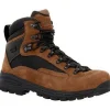 Rocky Men's Mtn Stalker Pro 6" Soft Toe WP Mountain Boot -Brown- RKS0643