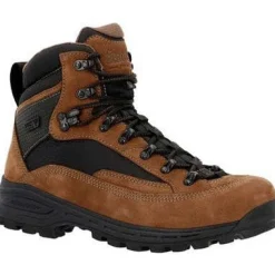 Rocky Men's Mtn Stalker Pro 6" Soft Toe WP Mountain Boot -Brown- RKS0643