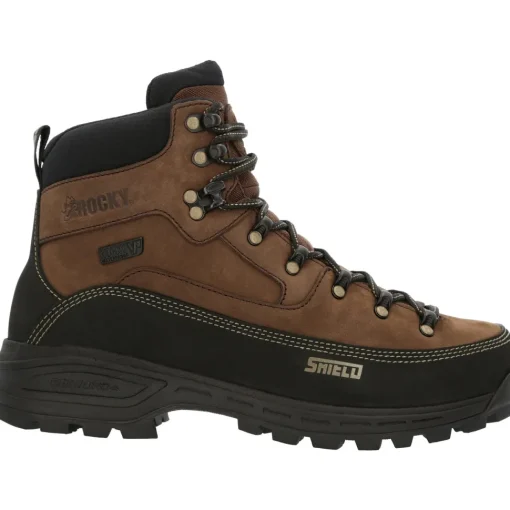 Rocky Men's MTN Stalker Pro 6" WP Hiker Mountain Boot- Brown - RKS0527