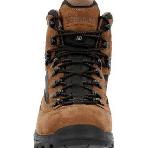 Rocky Men's Mtn Stalker Pro 6" Soft Toe WP Mountain Boot -Brown- RKS0643