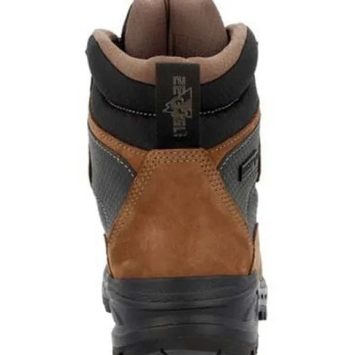 Rocky Men's Mtn Stalker Pro 6" Soft Toe WP Mountain Boot -Brown- RKS0643