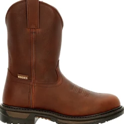 Rocky Men's Original Ride FLX Unlined 10" Western Work Boot- RKW0349