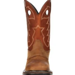 Rocky Men's Original Ride Waterproof Western Boot - Brown - RKYW039