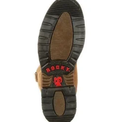 Rocky Men's Original Ride Branson WP Steel Toe Western Boot-FQ0002809