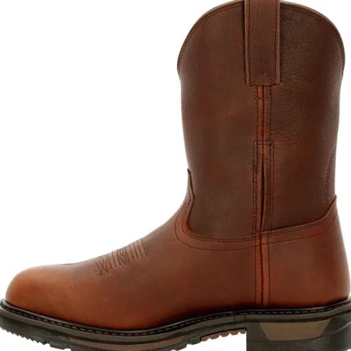 Rocky Men's Original Ride FLX Unlined 10" Western Work Boot- RKW0349