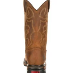Rocky Men's Original Ride Branson WP Steel Toe Western Boot-FQ0002809