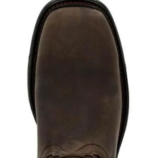 Rocky Men's Original Ride FLX 16" Comp Toe WP Snake Boot- Brown- RKW0347