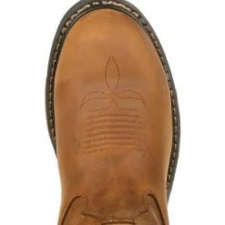 Rocky Men's Original Ride Branson WP Steel Toe Western Boot-FQ0002809